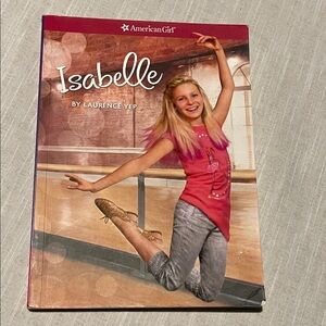 American Girl Isabelle Book with Pink and Gray Cover